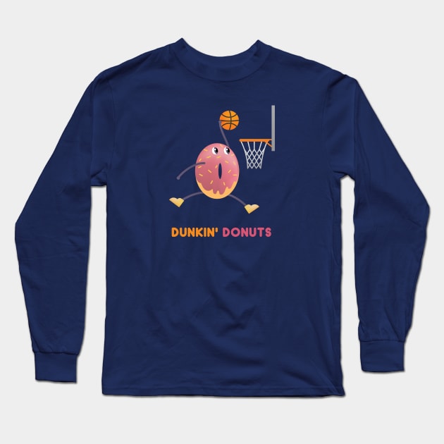 Dunkin' Donuts Long Sleeve T-Shirt by moerayme